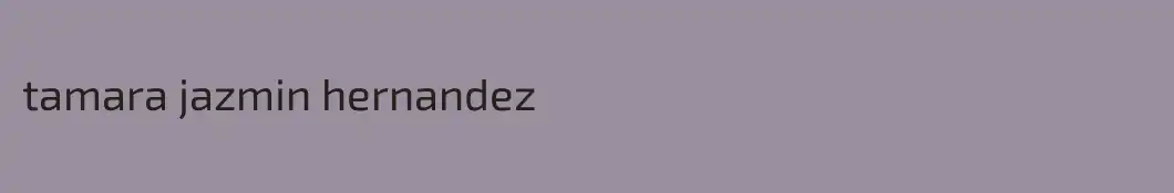 tamara jazmin hernandez